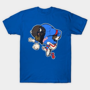 Buffalo Reimagined Alternative Fighting Mascot T-Shirt